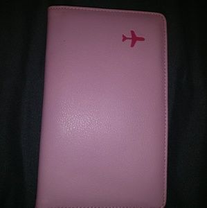 Pink Passport Holder